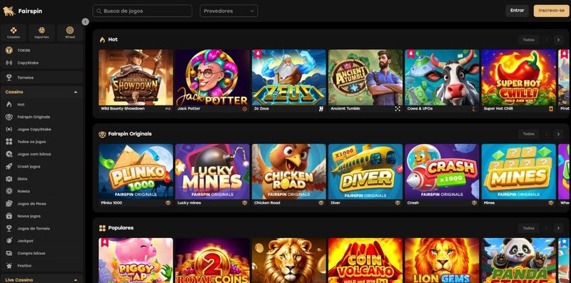 Présentation de fairspin avis